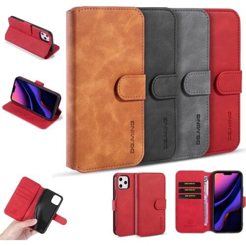 Leather Flip Magnetic Case For Huawei P20 Pro Luxury Flip PU Wallet Card Case For Retro Magnetic Stand Wallet Phone Cover