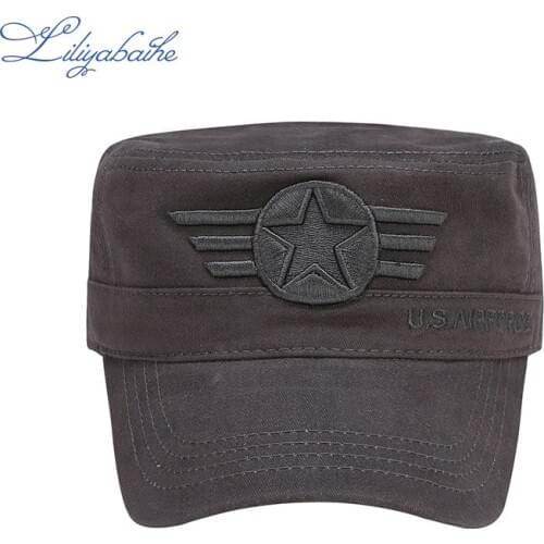 LILIYABAIHE trendy fashion hat unisex cotton snapback baseball cap with embroidery logo