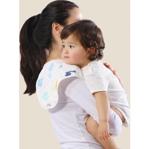 360° Muslin Aquares Cotton Bibs For Children Burp Cloth Anti-Slobber Pacifier Cloth Petal Baby Bibs Burp Cloths