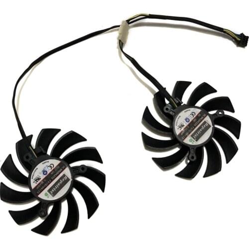 75MM FD7010H12S HD-7850 GPU VGA Card Cooler Fan For HSapphire HD7850 1G GDDR5 Sapphire HD 7850 2GB Graphics Card As Replacement