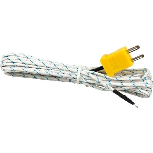 TP-01 K type 5m cable wire head plug connection thermocouple temperature sensor