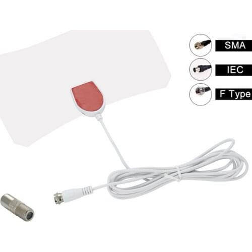 Brand Discount 50 Mile Range 1080P Mini Antenna Indoor HD Digital HDTV TV Antenna Super Powerful Performance Durable And Stable