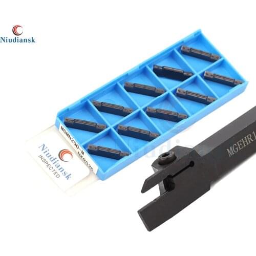 1 pc MGEHR1010 MGEHR1212 MGEHL External Slotting Tool Holder 10 pcs MGMN150 MGMN200 MGMN300 CNC Carbide Inserts Turning Tool Set