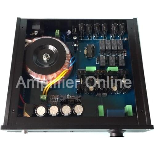 1PCS Four Input Preamp Audio Input Selector Preamplifier L.Pass 2.0 Mos FET PreAmplifier Amplifiers Audio HIFI AP46