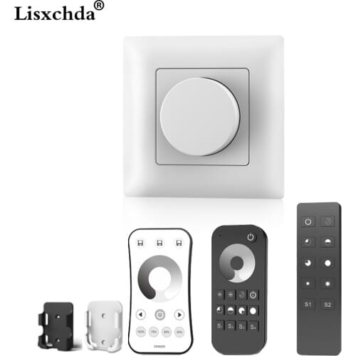 220V LED Dimmer 230V 110V Wireless AC Triac Dimmer LED 220V Knob Switch With 2.4G Remote Controller for LED Bulb Lamps