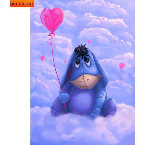 5D Diy Diamond Embroidery Round Diamond Mosaic Cartoon Magic Mickey Mouse Square Diamond Painting Cross Stitch Birthday Gift