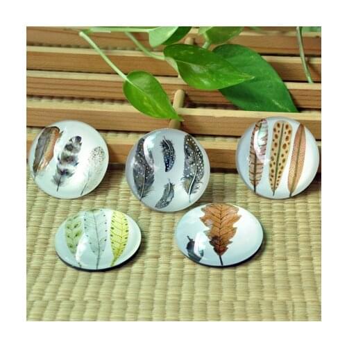 Free Shipping (5pcs/set) circle crystal glass refrigerator stickers message posted fridge magnet creative home decoration