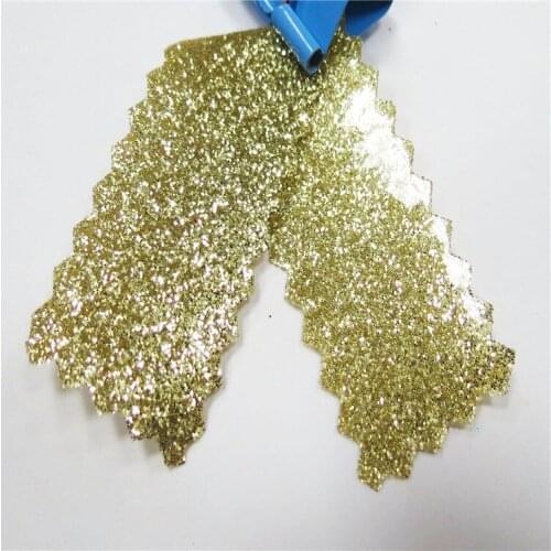 Shinning PVC glitter film with good quality for handbags S9002A
