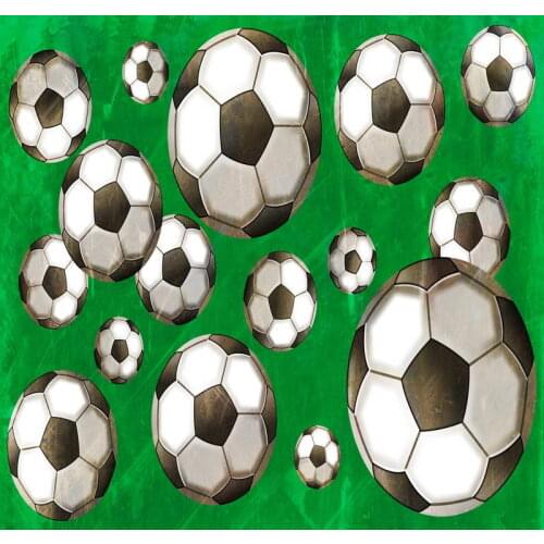 Green Screen Photography Backdrops Football Photo Background for Boys Custom Backdrop Kids Birthday Photo Studio Props