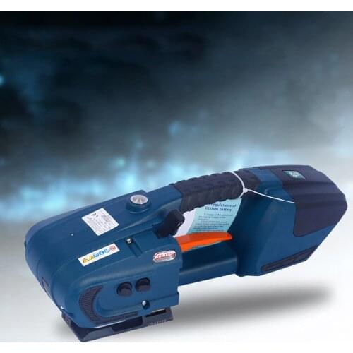 Strapping Machine 13-16mm PET PP Plastic Strapper Tool Handheld Automatic Pallet Wrapping Machine with 2 Rechargeable Battery