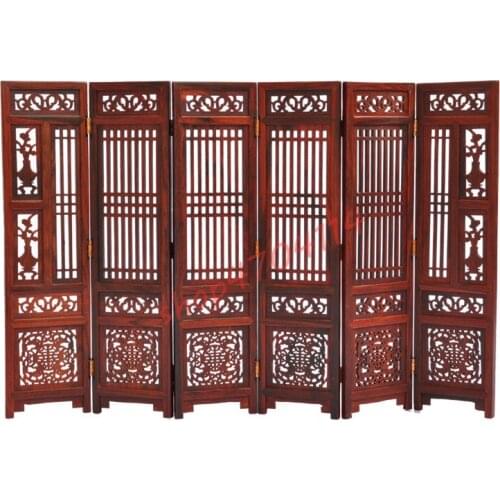 Natural rosewood, solid wood carved screen decorations, exquisite handicraft decorations and gifts