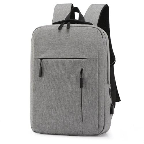 Creative USB Charging Men Casual Business Backpack Waterproof Notebook Backpack Mochila Male