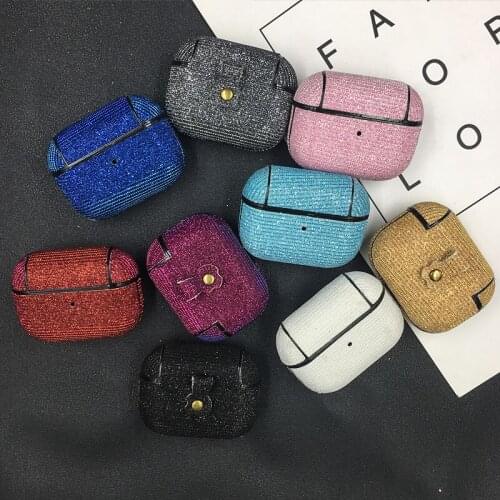 For Airpods Pro Case Wireless Bluetooth Case For airpod 3 Bling Glitter Cover For Apple Air Pods Pro Earphone Protective Cases
