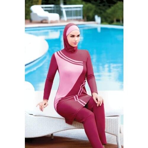 Full Closed Adasea 4029 Plum Red