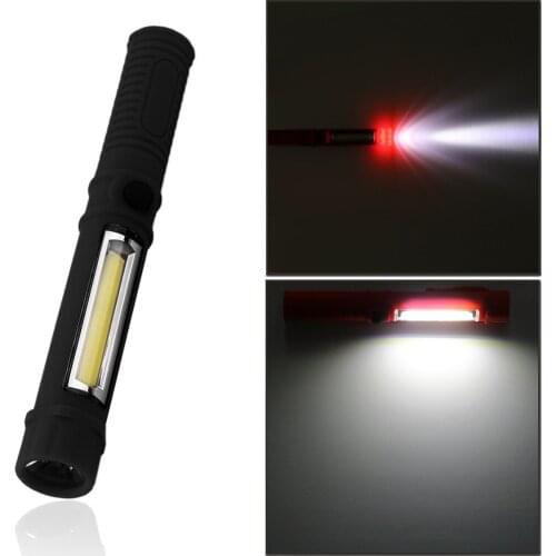 1000 Lumens Mini Portable Lanterns Working Inspection Torches COB LED Multifunction Maintenance Flashlight Magnetic Base