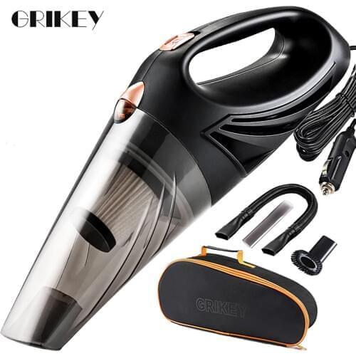 GRIKEY Portable Vacuum Cleaner Car Handheld Vacuum Cleaner For Car Vacuum Cleaner Auto Vaccum Cleaners Wet Dry