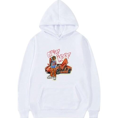Chief Keef Hip Hop Hoodie New Tops Fleece Cotton Sweatshirt Daily Long Sleeve All-match Streetwear High Quality Men Hoodie Coat