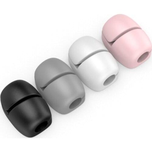 Cable Holder Clips Cord Organizer Silicone Self Adhesive for Desktop USB Charging Cable Nightstand Power Cord Wire