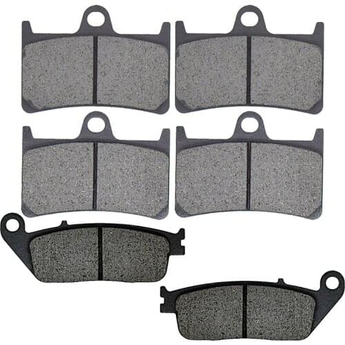 For Yamaha MT-01 4 Piston radial Caliper 2005 2006 MT01 Motorcycle Brake Pads Front Rear
