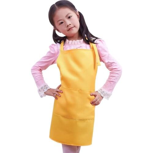 Kindergarten art children apron painting clothes children baking painting aprons