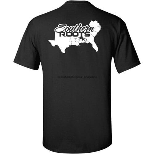 Southern Roots Life t shirt redneck hillbilly fishing short sleeve confederate