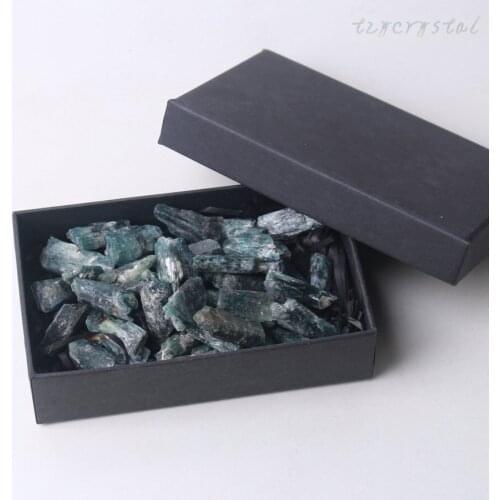 50pcs Rough Kyanite Rough Crystal Specimen Batch Box