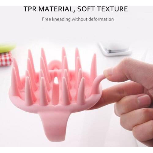 Massage Comb Handheld Head Body Massager Scalp Shampoo Massage Brush Hair Styling Tool Mini Head Meridian Massage Wide Tooth