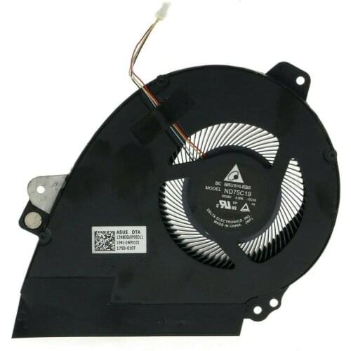 New CPU Cooling Fan For ASUS ROG Zephyrus GX501 GX501V GX501VSK ND75C19-17C10