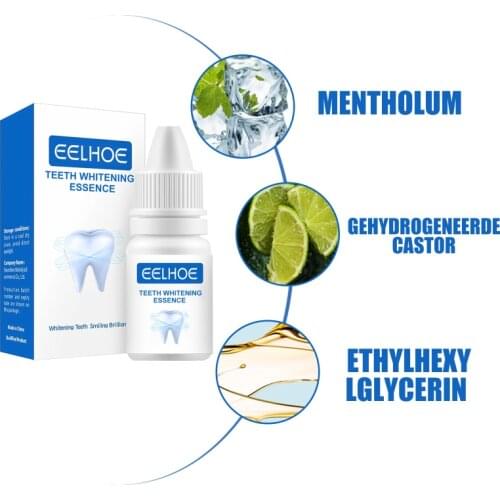 Eelhoe Teeth Whitening Powder Clean Oral Hygiene Whiten Teeth Remove Plaque Stains Fresh Breath Oral Hygiene TSLM1