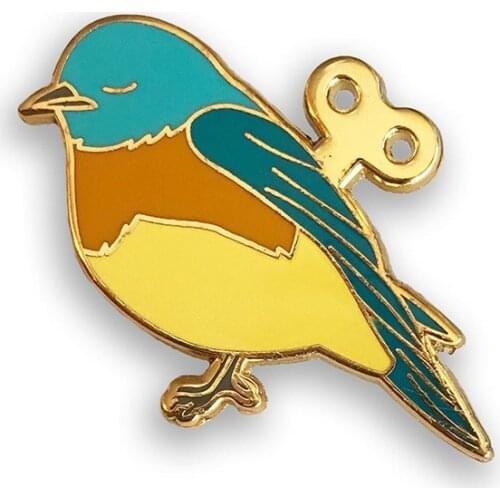 Bird Enamel Pin