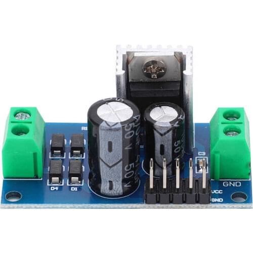 Speed Controller for AC Motor Stabilized Power Supply Module PCB for Voltage Stabilization 6V 1.2A L7806 LM7806 Voltage