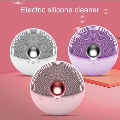 Facial Cleansing Brushes Electric Facial Brush Skin Care Face Brush Ultrasonic Vibration Cleansing Blackhead Facial Clean Brush