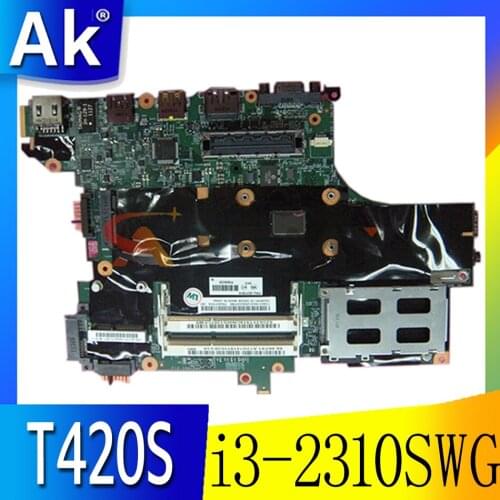 Thinkpad notebook motherboard is suitable Plni3-2310SWG N-AMT Y-TPM for T420S integrated graphics card. 63Y1730 04W1445 04W2014