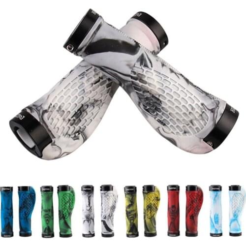 MTB Bike Grips Anti-Skid Ergonomic Bicycle Grips Bike Bar ends Handlebars Lockable Push On Cycling Grips Bicycle Accessories