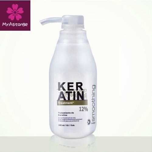 12% Formaldehyde Keratin Treatment Hair Products Straightening 300ml Hair Care Repair Free Shipping