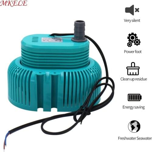 220-240v Water Pump Fish Tank Submersible Fountain Pump Bottom Filter Mute Suction Pump for Aquarium Tank,Outdoor Ponds/Pool
