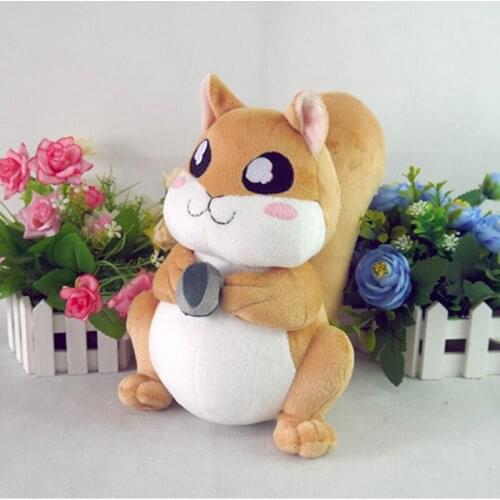 Anime Akatsuki no Yona Cosplay Plush Toy Yona Princess Shina Pet Squirrel Figure Doll Soft Cute Stuff Pillow 25cm For Gift