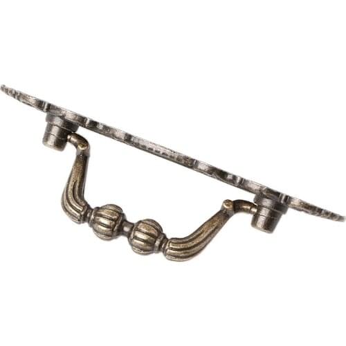 T3EC Antique Cabinet Drawer Handle Bronze Door Handle Chest Dresser Vintage Pull Knob