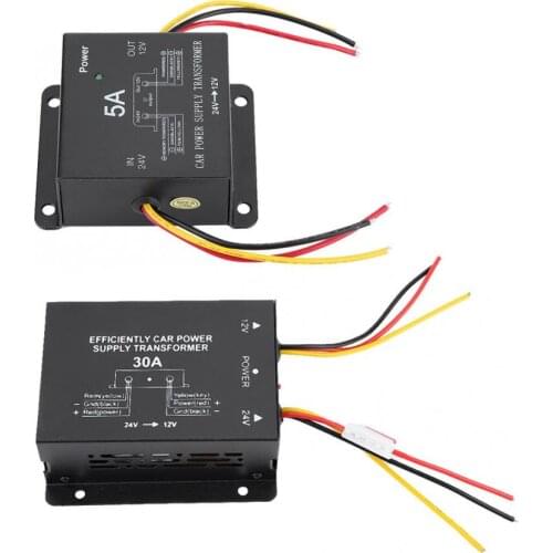 Inverter Auto DC Power Transformer Inverter Converter DC 24V to 12V Car Voltage Reducer car power inverter New arrives Car Tools