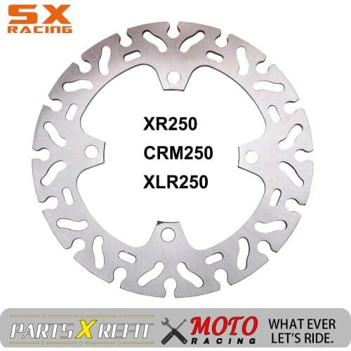 Motorcycle 240MM 220MM Rear Brake Disc For HONDA XR250 CRM250 XLR250 XR CRM XLR 250 Stainless Steel