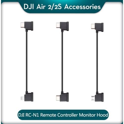 DJI Mavic Air 2 RC Cable compatible with Mavic Air 2 Remote Controller USB Type-C/Standard Micro USB /Lightning connector