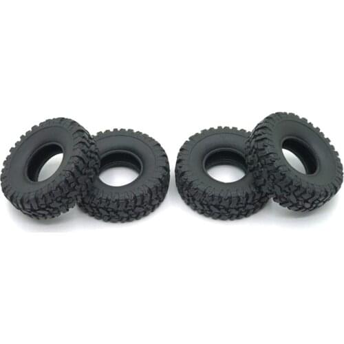 Set of 4 Upgrade Tires for WPL B-1 B-14 B-24 B24 1:16 RC Car, Professional Accessories
