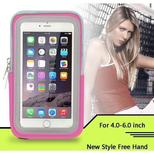 Waterproof Gym Sports Running Armband bag For iphone Xs Max XR X 8 7 7S 6 6s plus Arm Band Phone Bag Case