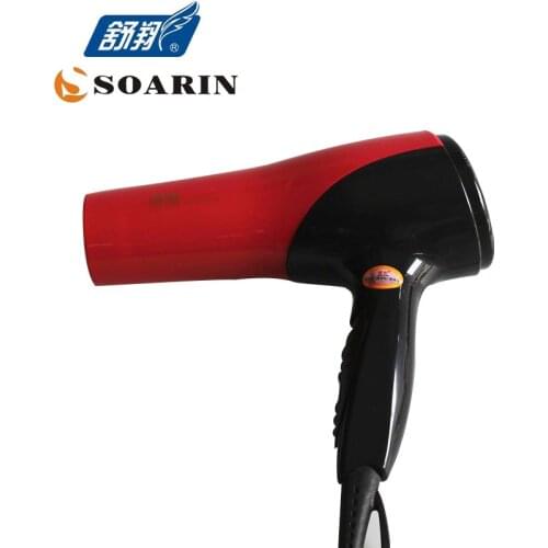 SOARIN Professional Hairdryer Black And Red Haardroger Professionele High-Power Hairdressing Hairdryer Electric Hair Dryer Bath