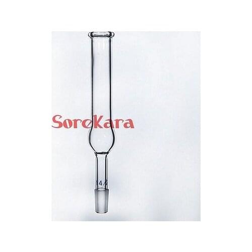 Straight Glass Drying Tube Adapter Joints 14 Ground Joint Lab Use