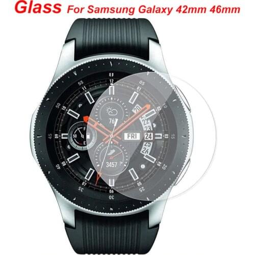 9H Tempered Glass Screen Film For Samsung Galaxy Watch 42mm 46mm Protective Screen Protector For Samsung Galaxy 42mm 46mm