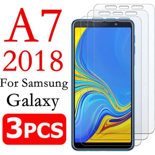 A7 2018 armored protective glass on for samsung A12 A51 A02 A02s A32 screen protectors galaxi a 7 2018 tempered glas verre tremp