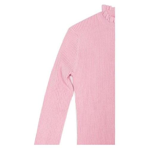 2020 Autumn and Winter Half High Neck Solid Color Knit Sweater Womens Pullover