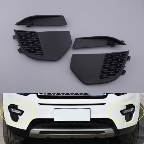 1Pair Front Fog Lamp Light Cover Trim LR061236 Fit for Land Rover Discovery Sport 2015 2016 2017-2019 LR061230 LR061231 LR061235