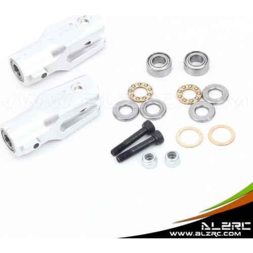 ALZRC - Devil 380 FAST Metal Main Rotor Holder - Silver